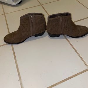 Brown booties